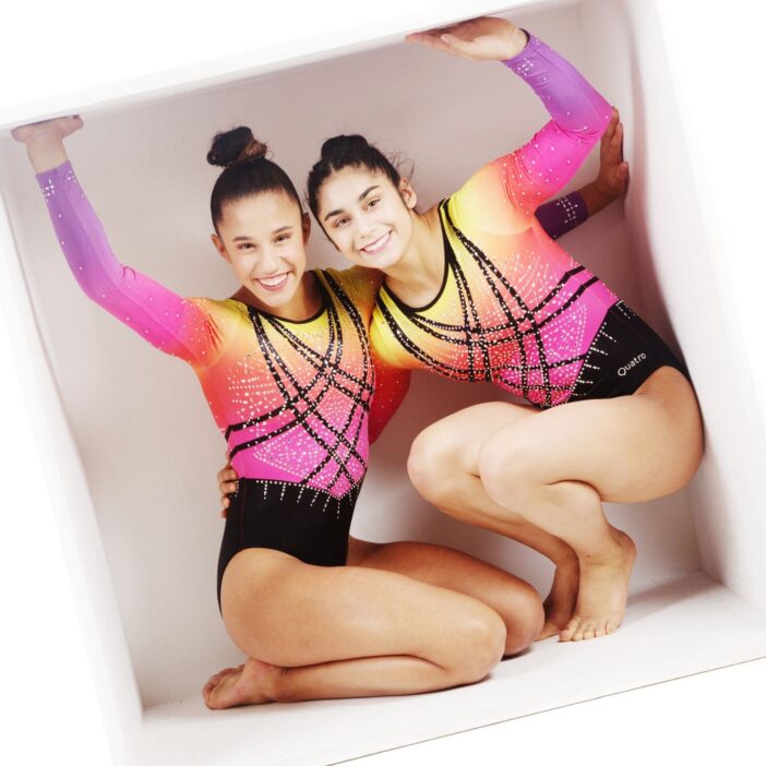 Amelie and Phoebe - both Olympic hopeful gymnasts