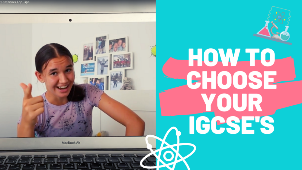 Stefania gives advice on choosing your IGCSE subjects