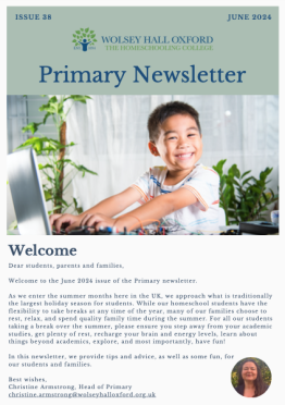 Primary June newsletter